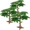 Model Pine Trees, 3Pcs Model Train Trees Miniature Pine Tree Model Artificial Pine Tree Mini Pine Tree Toys Fake Plants